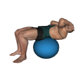 Crunch - Fitness Ball Reverse